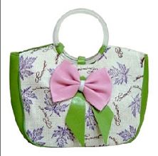 Paper Fabric Bag with Bowknot